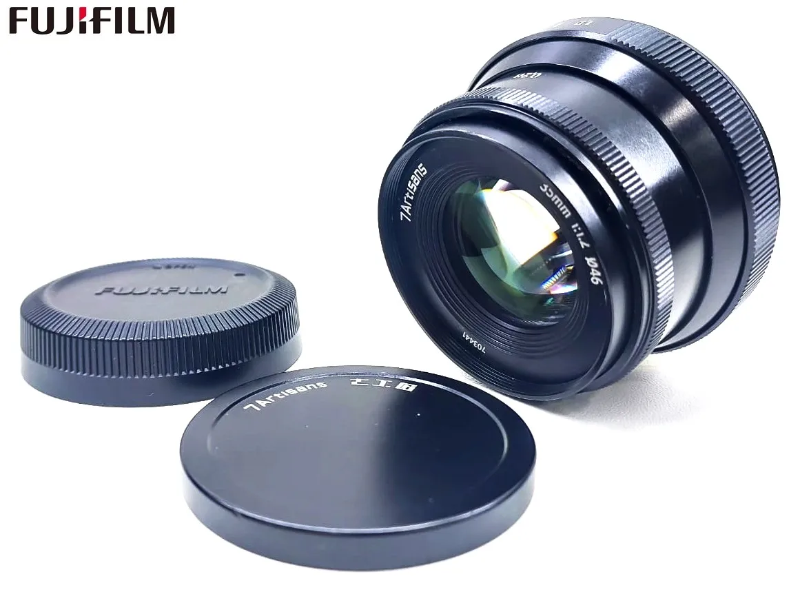 Lente 7Artisans 35mm f1.2 para Fujifilm XF - Usada