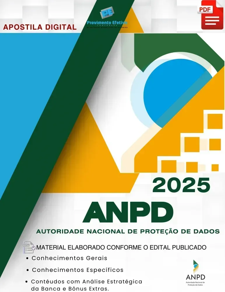 Apostila ANPD 2025 Apoio Operacional