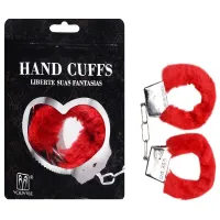 ALGEMA SIMPLES EM METAL COM PELÚCIA - CORES.                                                                                                                                    LIBYSEXSHOP - Foto 7