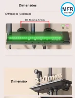 Ducha Premium 05LSH 4 saídas com Led - Foto 5