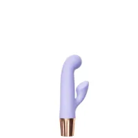 Vibrador Recarregável Ponto G com Estimulador Clitoriano – VIBRATOR HAPPY WE LOVE – VR-144 - Foto 2