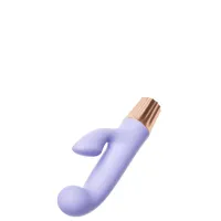 Vibrador Recarregável Ponto G com Estimulador Clitoriano – VIBRATOR HAPPY WE LOVE – VR-144 - Foto 3