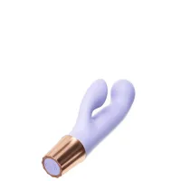 Vibrador Recarregável Ponto G com Estimulador Clitoriano – VIBRATOR HAPPY WE LOVE – VR-144 - Foto 4