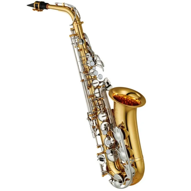 SAX ALTO YAMAHA YAS-26 LAQUEADO DOURADO