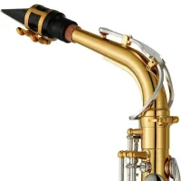 SAX ALTO YAMAHA YAS-26 LAQUEADO DOURADO - Foto 4