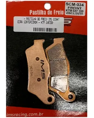 PASTILHA FREIO (DI) SINTERIZADA KTM/SHERCO - IMS
