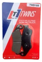 PASTILHA FREIO (DI) SEMI-METÁLICA YAMAHA (2009=>) - TWINS