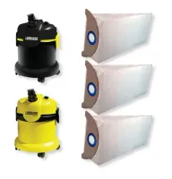 Saco descartavel Karcher A2003, A2004 kit com 3 pçs — imagem 2