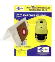 Saco Descartavel VC 5100 Karcher c/ 3 unidades - Foto 2
