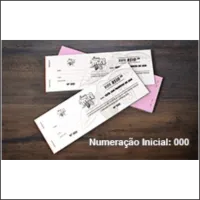 BLOCO DE RIFA PERSONALIZADA  Com  50 Folhas  - Foto 3