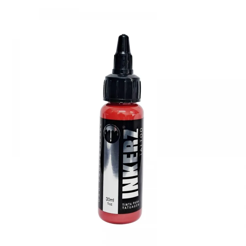 Tinta INKERZ 30ml - Vermelho Bombeiro
