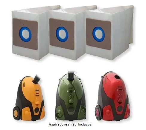 Saco Descartavél Domus Wap kit com 3 unidades