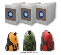 Saco Descartavél Domus Wap kit com 3 unidades — imagem principal