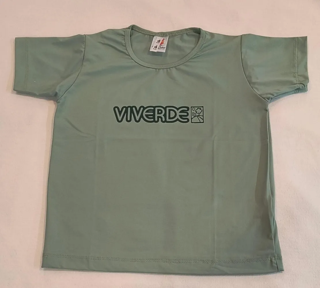 CAMISETA DRY FIT VERDE - VIVERDE