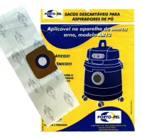 Saco descartável Água e pó H2PO  AR12 H3PO AGUA PÓ ANIMAL CARE- Arno kit com 03 unidades — imagem 2