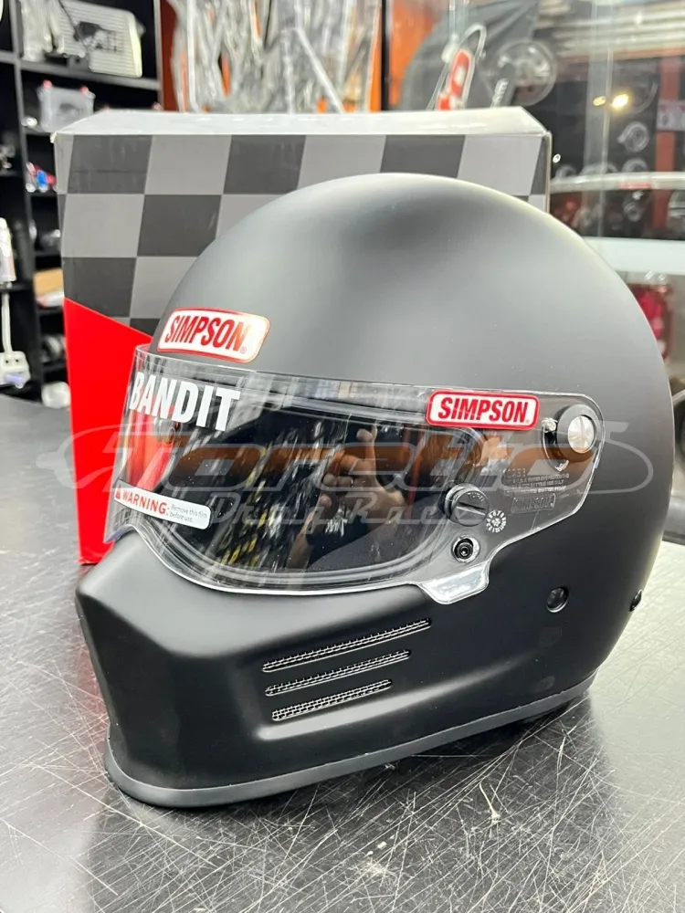 Capacete Bandit Black - Simpson