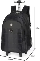 Mochla com rodas e alças Polo King EC21030PK - Foto 6
