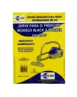 saco descartavel las 2000 black & decker kit com 3 peças — imagem principal