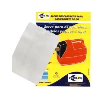 Saco descartável ARNO PAPA-PÓ APAC kit com 5 unidades