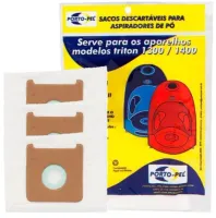 Saco Descartavel Arno Triton Kit com 3 Unidades