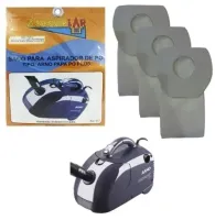 Saco Descartavel Arno Papa Pó Plus Kit com 3 Unidades