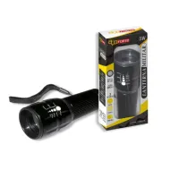 Lanterna Militar Alto Brilho 1LED 200 Lúmens - CM36