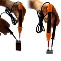 Caneta Medidora Tensão 3 em 1 110v 150v 220v 300v 380v 500v Ac/dc,Testador de tensão de automóvel, detector de luz de teste - Foto 5