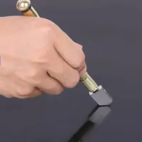 Cortador De Vidro E Espelho Profissional | Corta Vidro E Espelho de Metal C/ Ponteira e Dosador - Foto 2