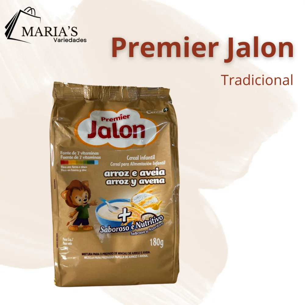 MINGAU JALON DE ARROZ E AVEIA 180G