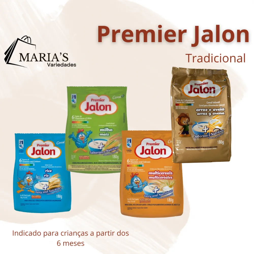 MINGAU JALON DE ARROZ E AVEIA 180G - Foto 2