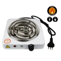 Fogareiro Elétrico Portátil 1000w 1 Boca - 110v - Foto 3