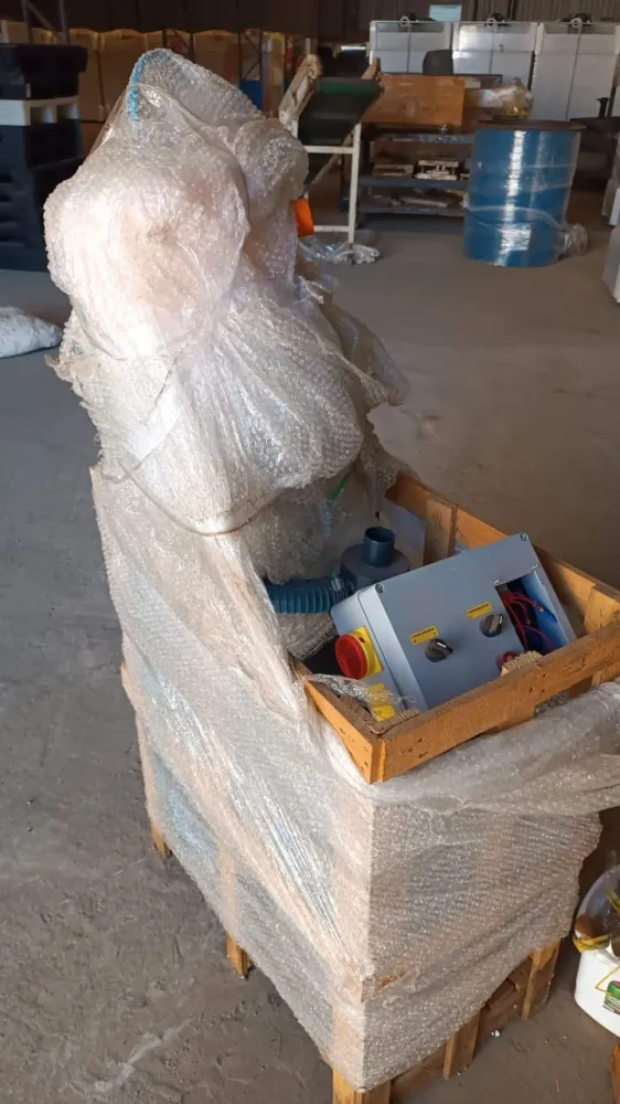 Secadora de plástico KIE 500kg/h - sem motor Imagem