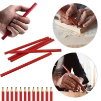 Kit 6 Lápis Carpinteiro Profissional Marceneiro Pedreiro - Foto 6