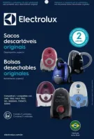 Saco Descartavel Twenty, Trio, MaxTrio, Ingenio, Sonic, Go, One, Original Electrolux, kit com 3 unidades - Foto 2