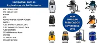 Saco descartável  Flex, A10n1, Awd01, Clean Car, Acqua Power, Gt2000, Gt3000, Gt20n, Aqp10, Aqp20, Electrolux Original Kit com 3 Unidades - Foto 2