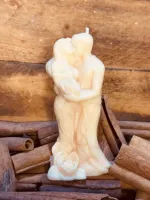 Vela casal com rosa - Foto 2