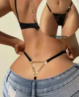 TANGA EGIPCIA COM CORRENTINHA