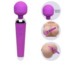 VARINHA MÁGICA PIMA RECARREGÁVEL 10 VIBRAÇÕES SILICONE SOFT TOUCH - SI.                                                                   LIBYSEXSHOP - Foto 4