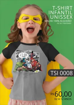 Camisas Kit Infantil Gospel- 15 peças 