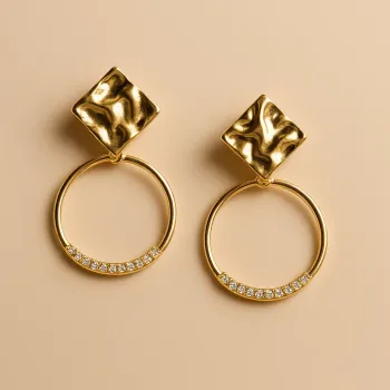 Brinco Vitta Prata ou Dourado