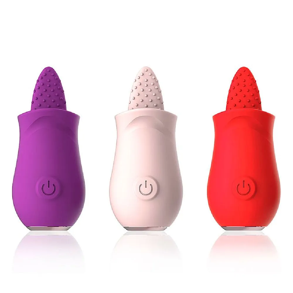 VIBRADOR DE CLITÓRIS COM LÍNGUA ESTIMULADORA 10 MODOS E VIBRAÇÃO -SI.                                              LIBYSEXSHOP