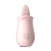 VIBRADOR DE CLITÓRIS COM LÍNGUA ESTIMULADORA 10 MODOS E VIBRAÇÃO -SI.                                              LIBYSEXSHOP - Foto 3