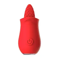 VIBRADOR DE CLITÓRIS COM LÍNGUA ESTIMULADORA 10 MODOS E VIBRAÇÃO -SI.                                              LIBYSEXSHOP - Foto 4