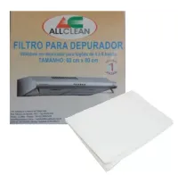 Filtro para Depurador 60cm x 80cm serve para 4 e 6 bocas contem 1 unidade