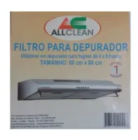 Filtro para Depurador 60cm x 80cm serve para 4 e 6 bocas contem 1 unidade — imagem 2