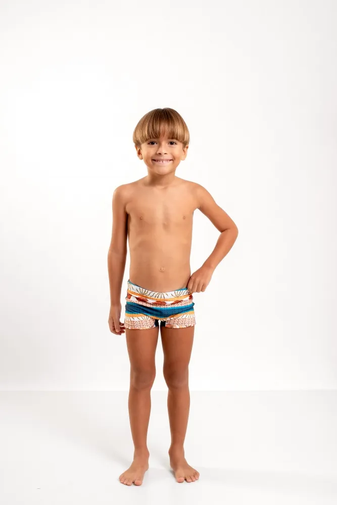 Sunga Infantil - Palha e Mar Imagem