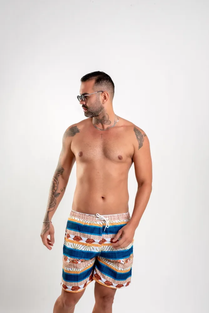Short Masculino - Palha e Mar Imagem