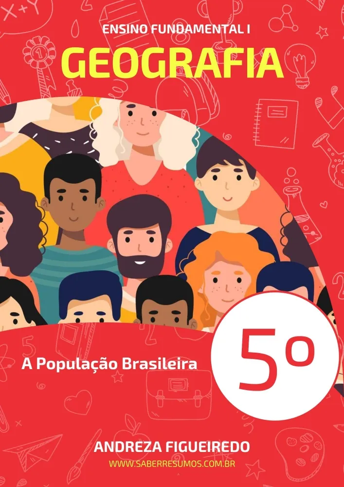 422 - Geografia - A População Brasileira - 5º ano - PDF com 19 páginas Imagem