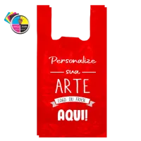 Sacola Camiseta Personalizada - Foto 3