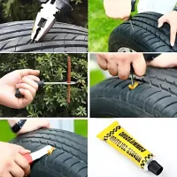 Kit Reparo de Pneu Sem Câmara - Remendo - macarrão - Foto 3